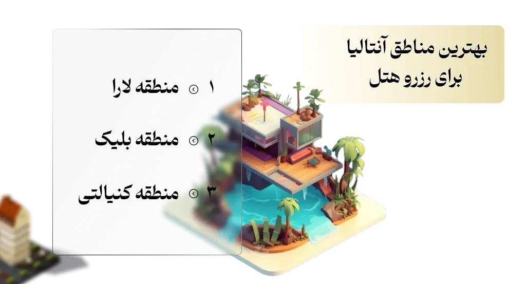 بهترین مناطق آنتالیا برای رزرو هتل