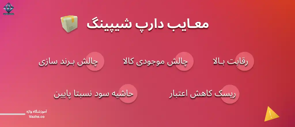 معایب دراپ شیپینگ